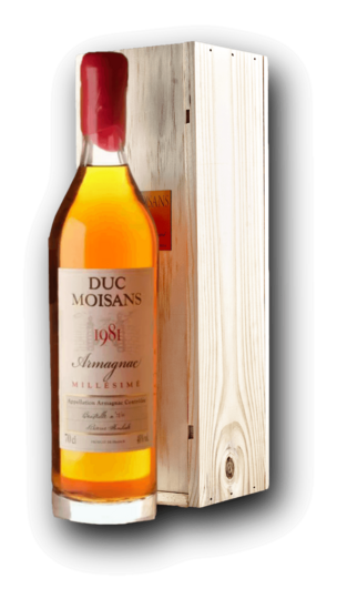 DUC Moisans Millesimé 1981 40% 0,7L
