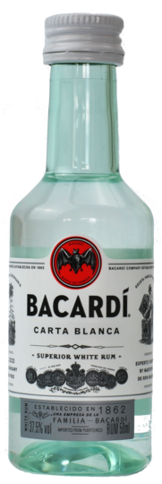 Bacardí Carta Blanca Mini 37,5% 0,05L