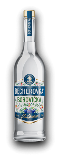 Becherovka Borovicska 38% 0,7L