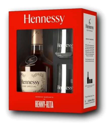 Hennessy Very Special + 2 pohárral 40% 0,7L