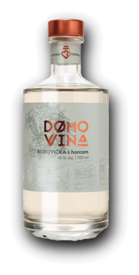 Domovina Borovicska tárnicssal 45% 0,7L
