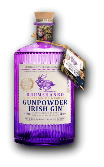 Drumshanbo Gunpowder Irish Gin with Italian Fig & Laurel 43% 0,7L