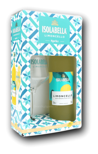 Isolabella Limoncello + 1 Pohárral 30% 0,7L