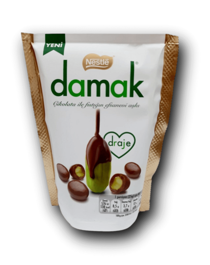 Nestlé Damak Draje – Milk Chocolate Coated Pistachio Dragee 50 g