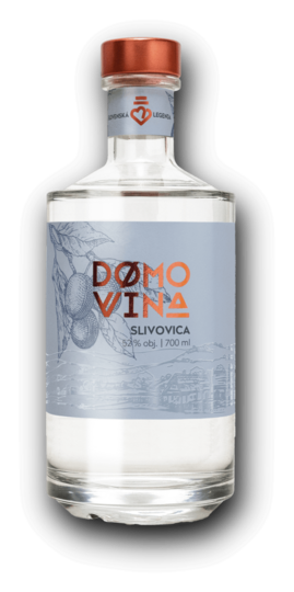 Domovina Szilvapálinka 52% 0,7L