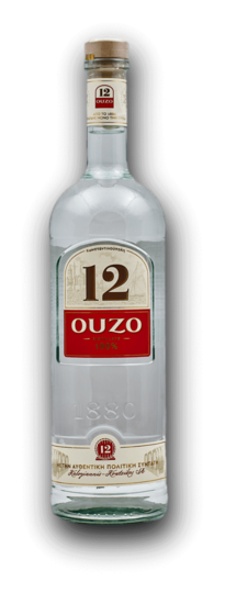 Ouzo 12 40% 1,0L