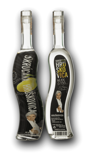 Skrúcaná Körtepálinka 43% 0,5L