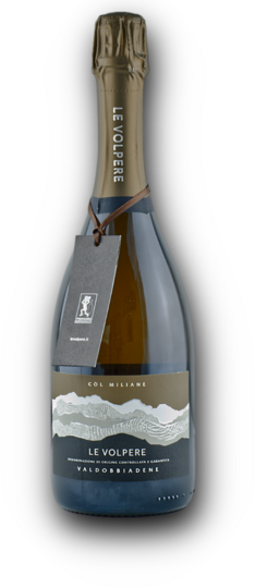 Le Volpere Còl Miliane Prosecco Superiore D.O.C.G. Valdobbiadene Extra Brut 2024 11,5% 0,75L