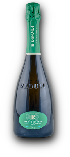 Rebuli Zerogrammi Prosecco Superiore D.O.C.G. Valdobbiadene Extra Brut 11% 0,75L