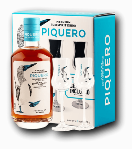 Piquero + 2 pohárral 40% 0,7L