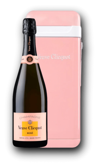 Veuve Clicquot Rosé Brut + Cooler 12,5% 0,75L