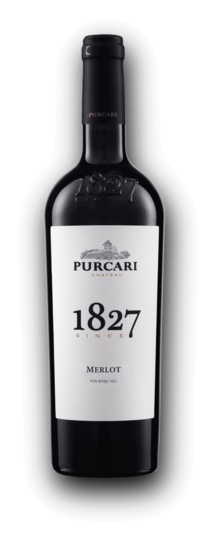Purcari 1827 Merlot 2024 14% 0,75L